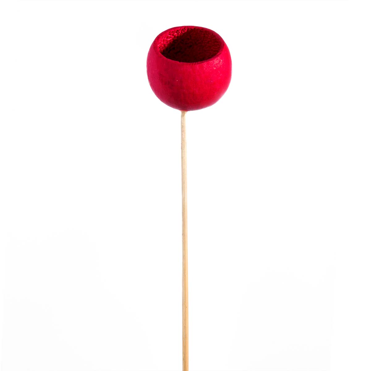 Bell Cup Mini am Stiel - Rot