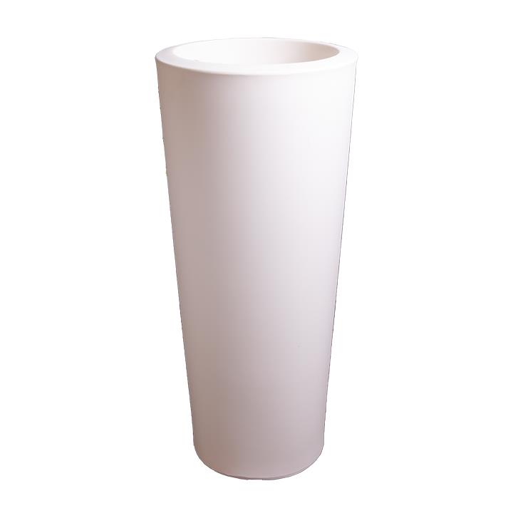Pflanzgefäß Schio Cono - Weiß