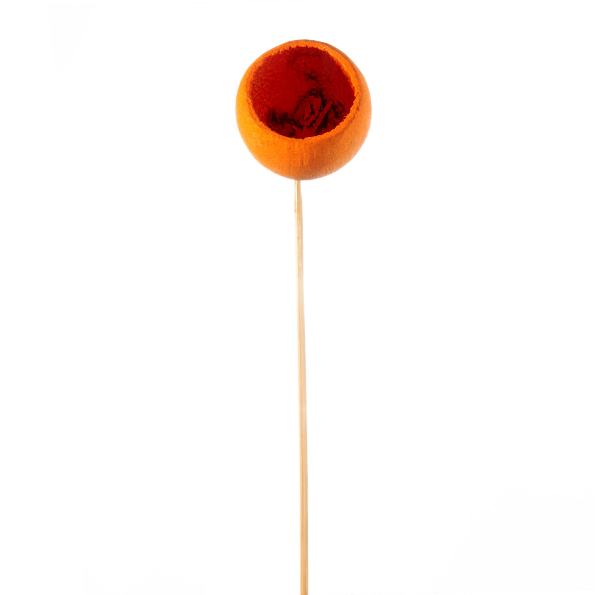 Bell Cup Mini am Stiel in Orange