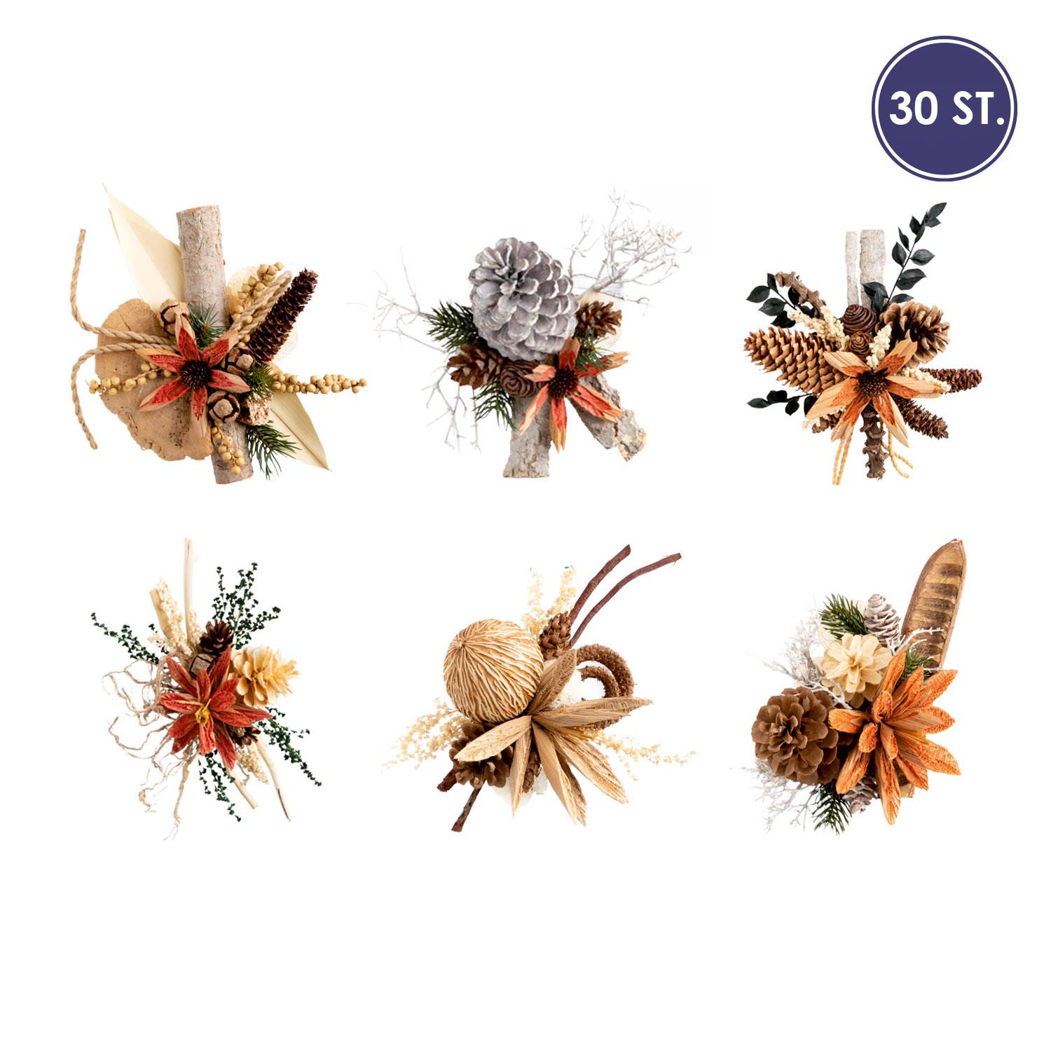 Naturauflagen Sortiment "S-King" geklebt (30-teilig)