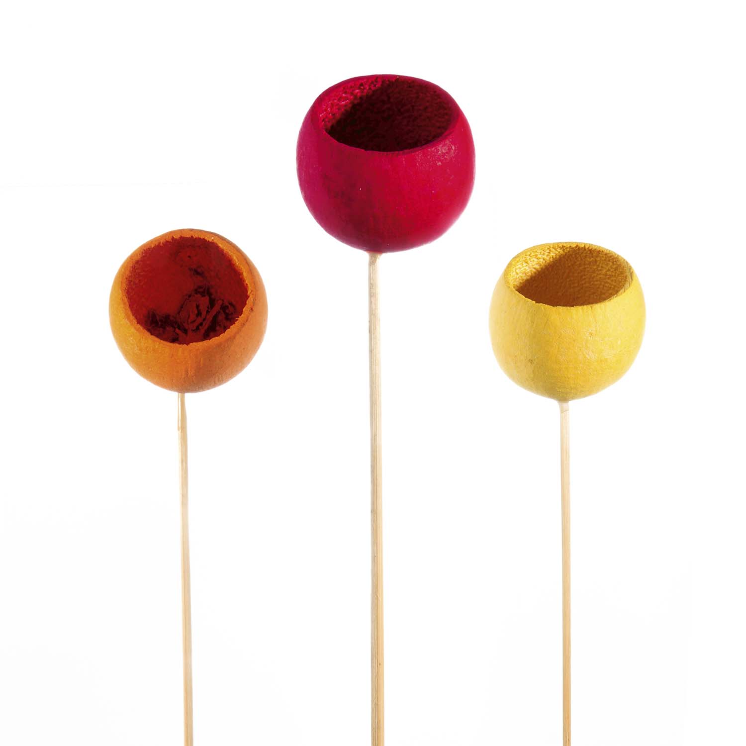 Bell Cup Mini am Stiel - 3fach Farbmix