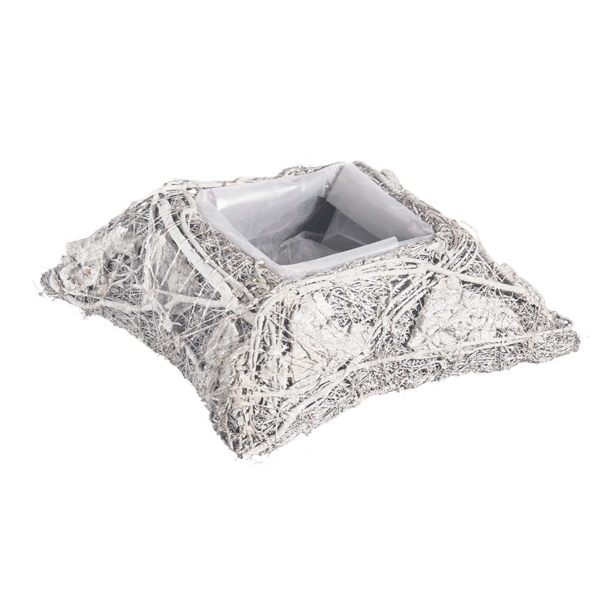 Pflanzgefäß Kissen - Rindenstücke - Groß